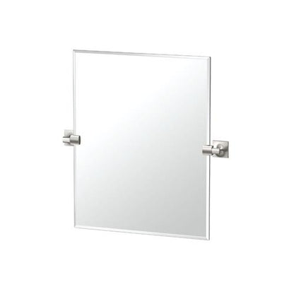 Gatco - Waterline 24 Inch H Frameless Rectangle Mirror