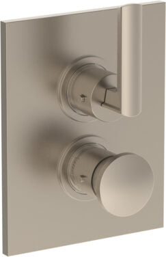 Watermark - Brut Wall Mounted Thermostatic Shower Trim 6 1/4 X 8 Inch