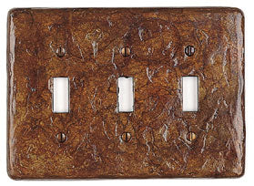 Soko By Jaye - Accents Toggle Style Triple Wall Plate Cover 6-1/2w x 4-1/2h