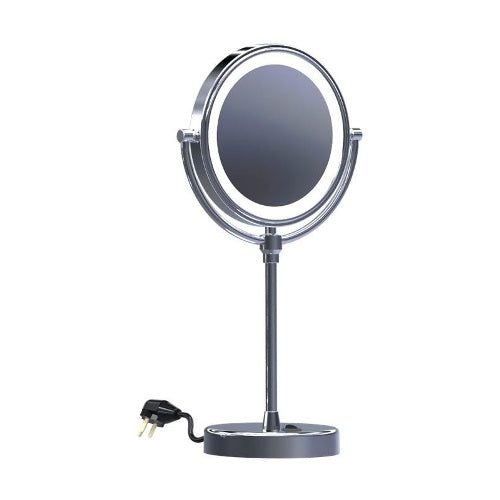 Baci by Remcraft - Basic round reversible table mirror 1X by 5X