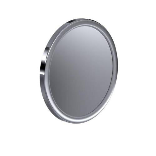 Baci by Remcraft - Non adjustable round wall mount mirror 5X
