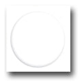 Ceramic Tile Trends - Circles in Relief / Matte White A