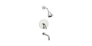 Phylrich - Basic Lever Handles Pressure Balance Tub and Shower Set - Trim Only