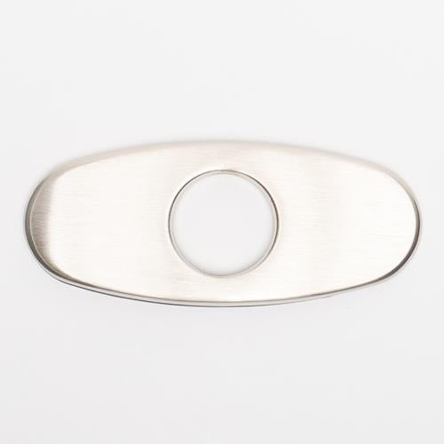 Trim By Design - 6 Inch Brass Faucet Deck Plate