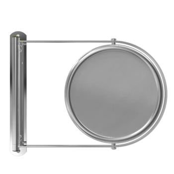 Baci by Remcraft - Basic round swing out mirror - unlighted - 1X x 5X