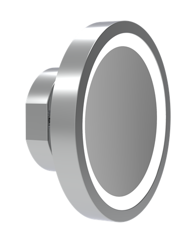 Baci by Remcraft - Basic round tilt-swivel mirror 5X