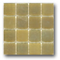 Ceramic Tile Trends - Pearl Iridescent .5/8 Inch X .5/8 Inch each - Mesh Mounted
