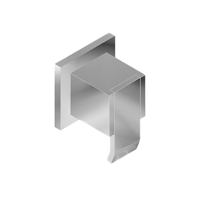 Graff - M-Series Square Three-Way Diverter Valve Trim Plate w/Qubic Handle