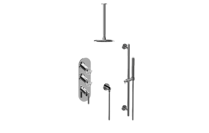 Graff - M-Series Thermostatic Shower System Shower with Handshower (Trim Only)