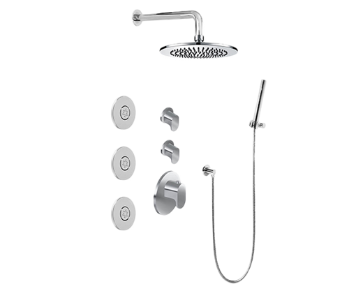 Graff - M-Series Full Thermostatic Shower System (Rough & Trim)