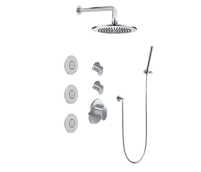 Graff - M-Series Full Thermostatic Shower System (Rough & Trim)