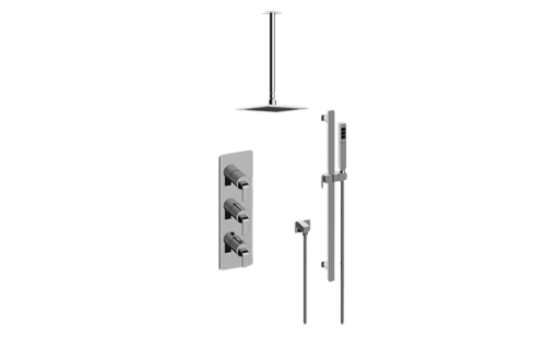 Graff - M-Series Thermostatic Shower System - Shower with Handshower (Trim Only)