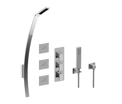 Graff - M-Series Full Thermostatic Shower System (Trim Only)