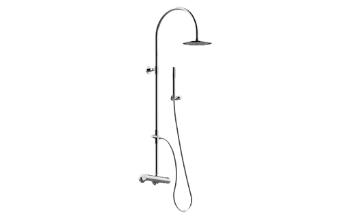 Graff - Round Exposed Thermostatic Shower