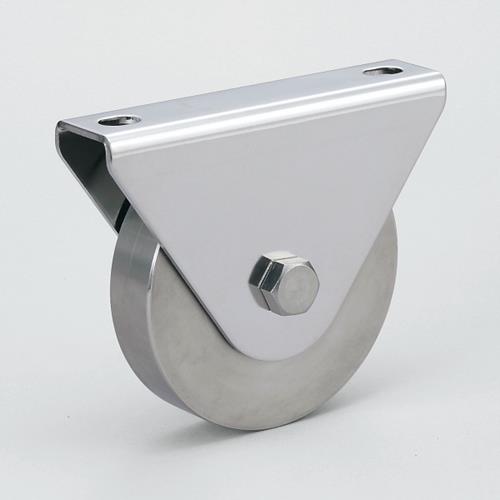 Sugatsune - Heavy Duty Stainless Steel Sliding Door Roller - Flat type W/ Bracket