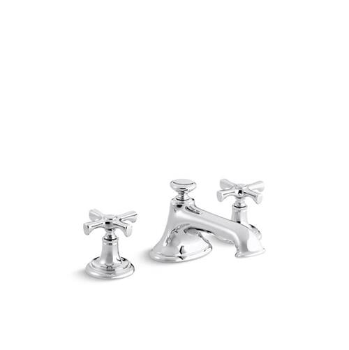Kallista - Bellis Sink Faucet, Noble Spout, Cross Handles