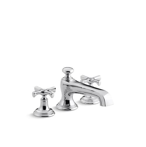 Kallista - Bellis Deck-Mount Bath Faucet, Cross Handles