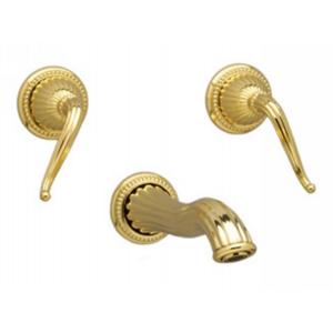 Phylrich - Georgian Barcelona Wall Mounted Lavatory Faucet - Trim Only