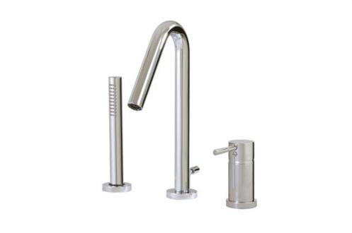 Aquabrass - Xround 3-Pc  Tub Filler Faucet - Pressure Balance