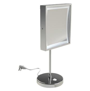 Baci by Remcraft - Junior square table mirror 5X