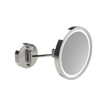 Baci by Remcraft - Junior round double arm wall mirror 5X