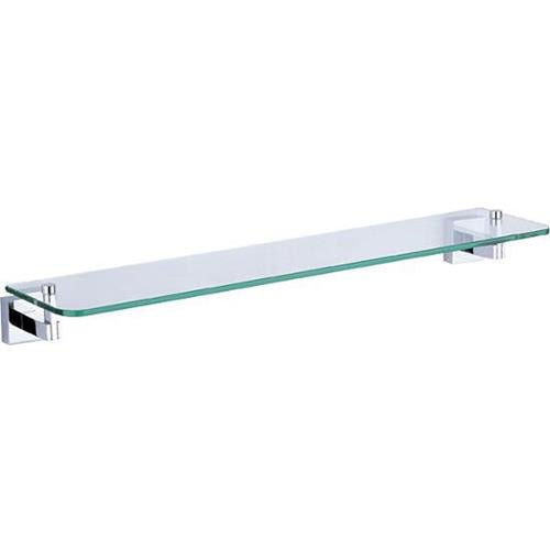 Cool Lines - Modern Glass Toiletry Shelf (20.5 Inch)