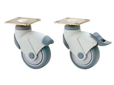 Sugatsune - Dual Brake System Caster (Plat