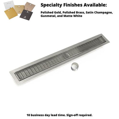 Infinity Drain - 60 Inch FCB Series Complete Kit