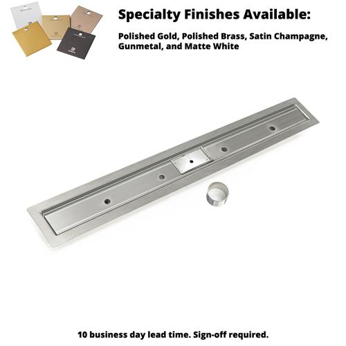 Infinity Drain - 60 Inch Slot Drain Complete Kit for FCB Series
