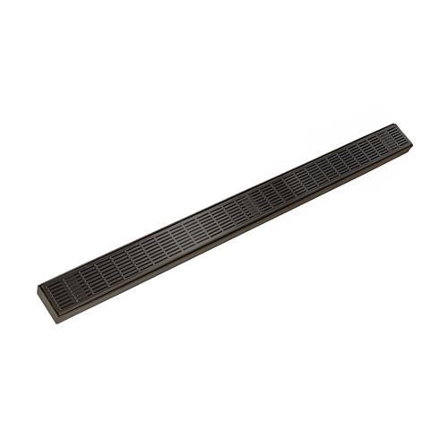 Infinity Drain - 32 Inch FX Series Complete Kit with Perforated Slotted Grate