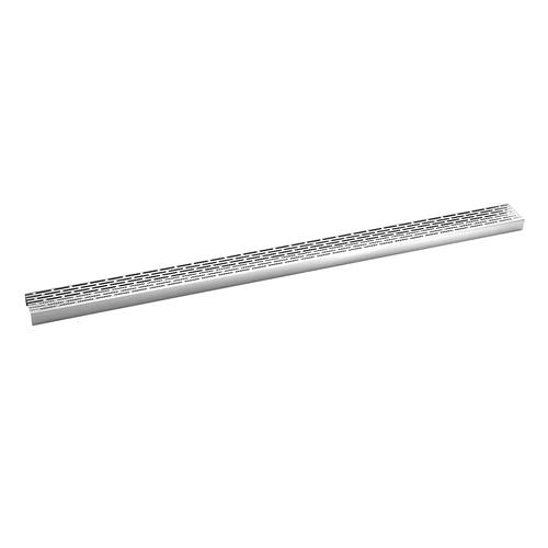 Infinity Drain - 36 Inch Perforated Offset Slot Pattern Grate for S-LT 65