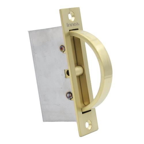 Linnea - 4 Inch by 7/8 Inch Pocket Door Hardware