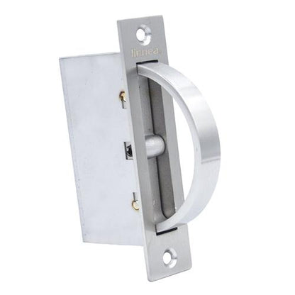 Linnea - 4 Inch by 7/8 Inch Pocket Door Hardware