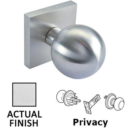 Linnea - LK80 Privacy Door Knob Set with Square Rose