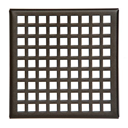 Infinity Drain - 4 x 4 Inch LQ4 Squares Pattern Top Plate