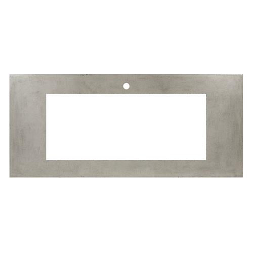 Native Trails - 48 Inch Native Stone Vanity Top - Trough Cutout with Single or No Faucet Hole