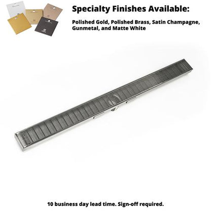 Infinity Drain - 36 Inch S-Stainless Steel Series Complete Kit
