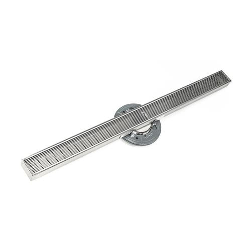 Infinity Drain - 48 Inch S-Stainless Steel Series High Flow Complete Kit