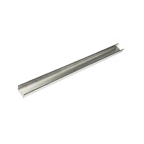 Infinity Drain - 96 Inch Stainless Steel Open Ended Channel