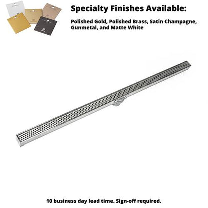 Infinity Drain - 48 Inch S-PVC Series Complete Kit