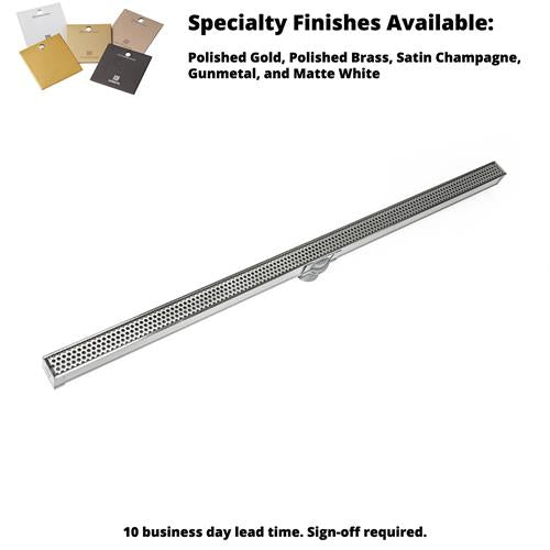 Infinity Drain - 96 Inch S-PVC Series Complete Kit