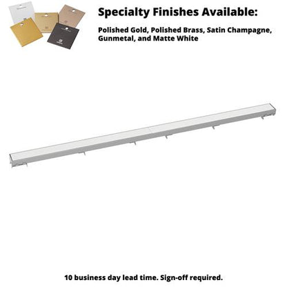 Infinity Drain - Custom Tile Insert Frame 37 Inch-48 Inch Length