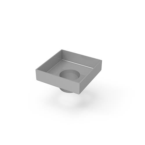 Infinity Drain - 5 x 5 Inch Stainless Steel 2 Inch Throat only for TD 5/TD 15 series